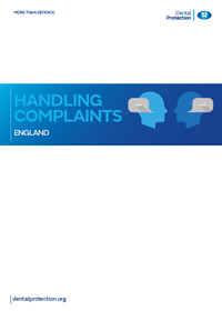 Dental complaints handling cover 2016